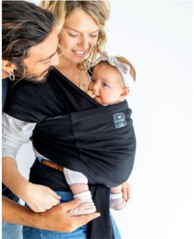 Organic Pocket Wrap Carrier - BLACK