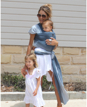 Organic Lightweight Wrap - OMBRÉ DUSK