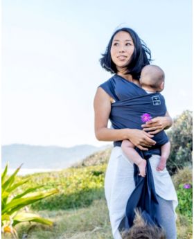 Organic Lightweight Wrap - CHARCOAL